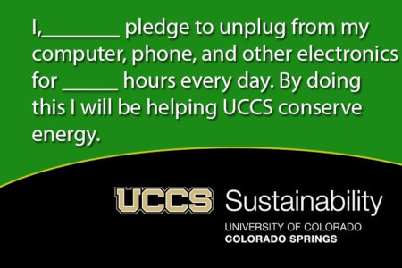 UCCS Sustainability Pledge