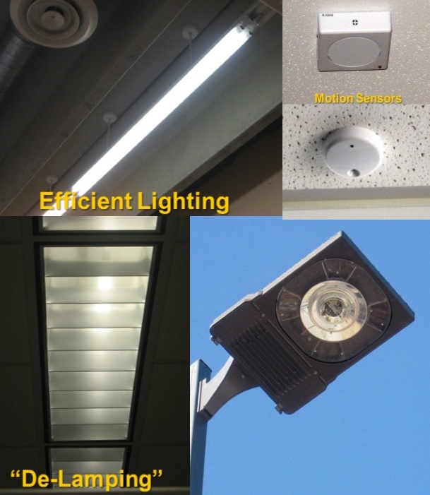 Examples of efficient lighting