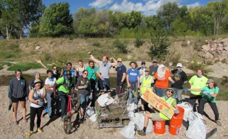 6th annual creek week cleanup image