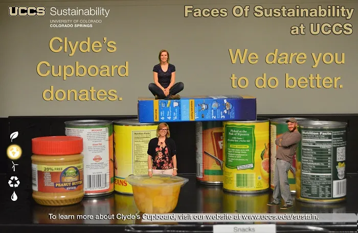 Clydes Cupboard donates